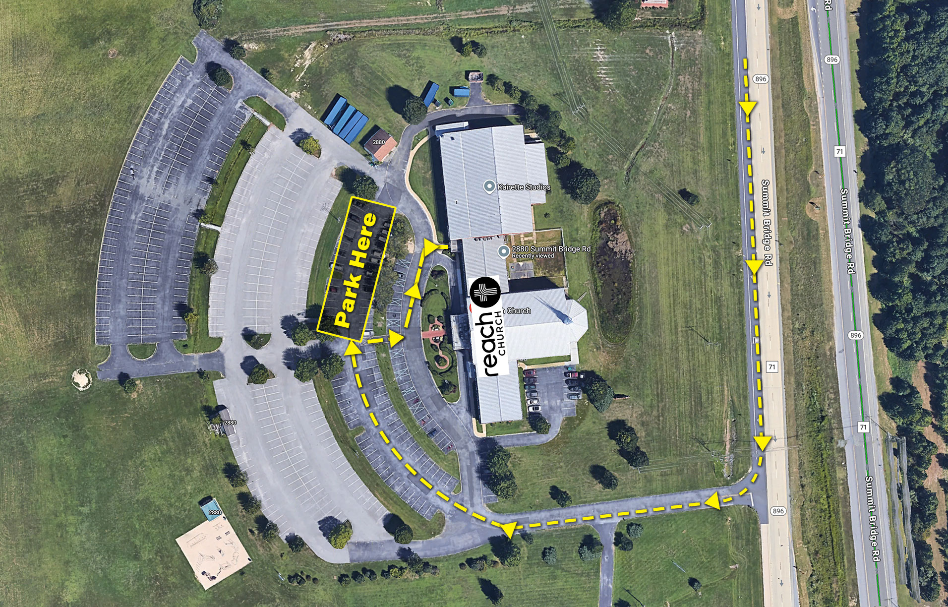 Into-building-map-Reach Renewed Life Christian Counseling Center Reach Church Location